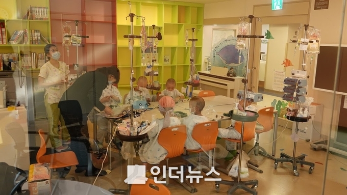 가톨릭대학교 서울성모병원 어린이학교 모습. (사진제공 : 서울성모병원)