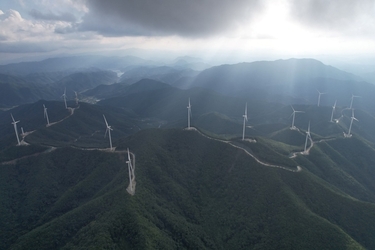 SK이터닉스, 75MW 규모 풍백풍력 발전단지 준공