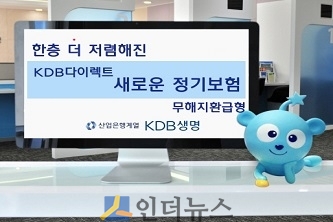 KDB생명(안양수 사장)은 온라인 생명보험업계 최초로 정기보험에 무해지환급형을 적용한 ‘(무)KDB다이렉트 새로운 정기보험(무해지환급형)’을 출시했다고 17일 밝혔다.