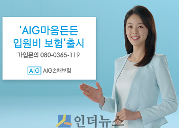 AIG손보(사장 스티븐 바넷)는 입원비 보장을 주계약으로 하는 ‘AIG마음든든 입원비 보험’을 출시했다고 22일 밝혔다.