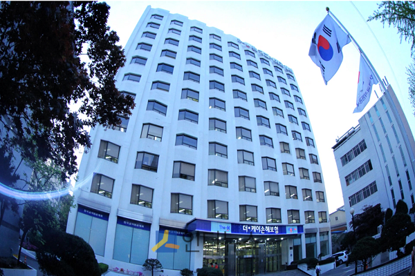 더케이손보 사옥 전경.