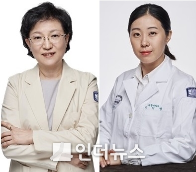 좌측부터 박주현 서울성모병원 교수, 김여형 의정부성모병원 교수