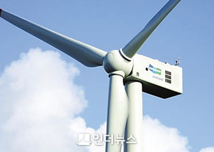 풍력발전기(사진제공 : 두산중공업).