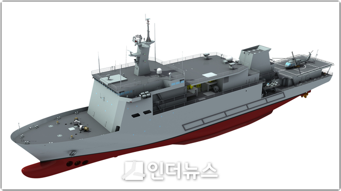 신형 잠수함구조함 조감도 (사진 제공 : 대우조선해양)