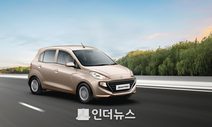 지난 10월 인도에서 출시된 현대자동차의 쌍트로 (이미지 : 현대자동차 홈페이지 갈무리)
