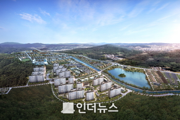 양우내안에 퍼스트힐 조감도.(이지미: 양우내안에 제공)