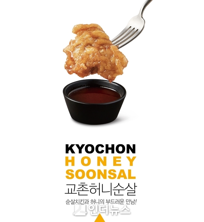 교촌허니순살 치킨 이미지. (이미지 제공 : 교촌치킨)
