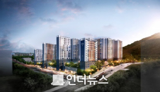 GS건설의 위례포레자이 조감도. (사진 : GS건설)