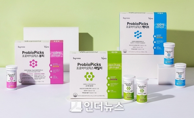 한국야쿠르트, ‘프로바이오픽스’ 3종 이미지. (이미지 제공 : 한국야쿠르트)