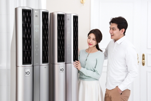 LG전자가 17일 'LG 휘센 씽큐 에어컨'을 비롯한 2019년형 에어컨 신제품을 대거 출시한다. (사진제공 : LG전자)