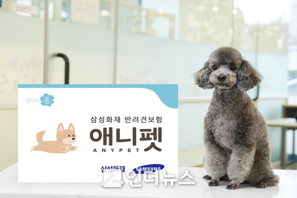 삼성화재(사장 최영무)는 반려견보험 ‘애니펫’을 삼성화재 다이렉트 사이트를 통해서도 선보인다고 30일 밝혔다. Photo@ 삼성화재