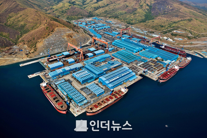한진중공업의 필리핀 수빅조선소 전경. Photo @ 한진중공업