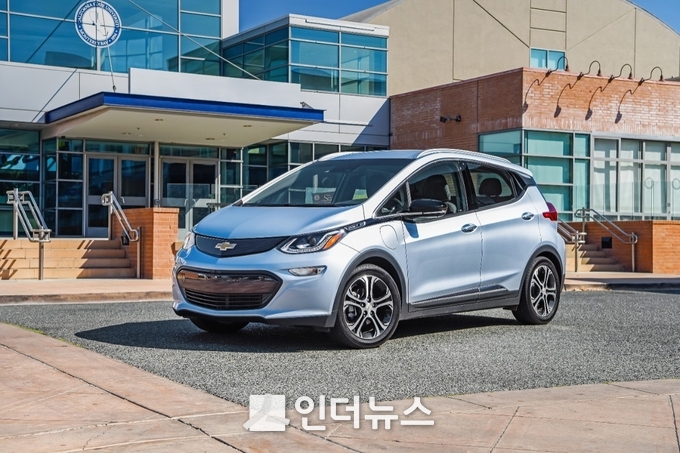 미국에서 생산돼 한국에 판매되는 볼트EV. Photo @ 한국지엠