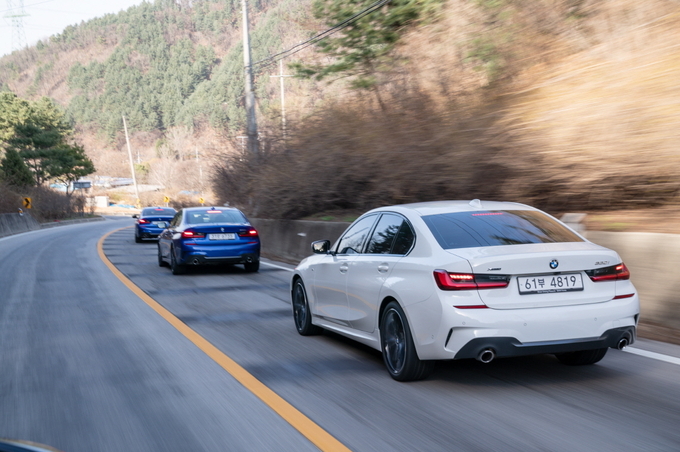 BMW 뉴 3시리즈의 후면부. Photo @ BMW코리아 