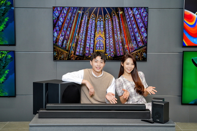 사운드바 ‘Q시리즈’ 4종. Photo @ 삼성전자