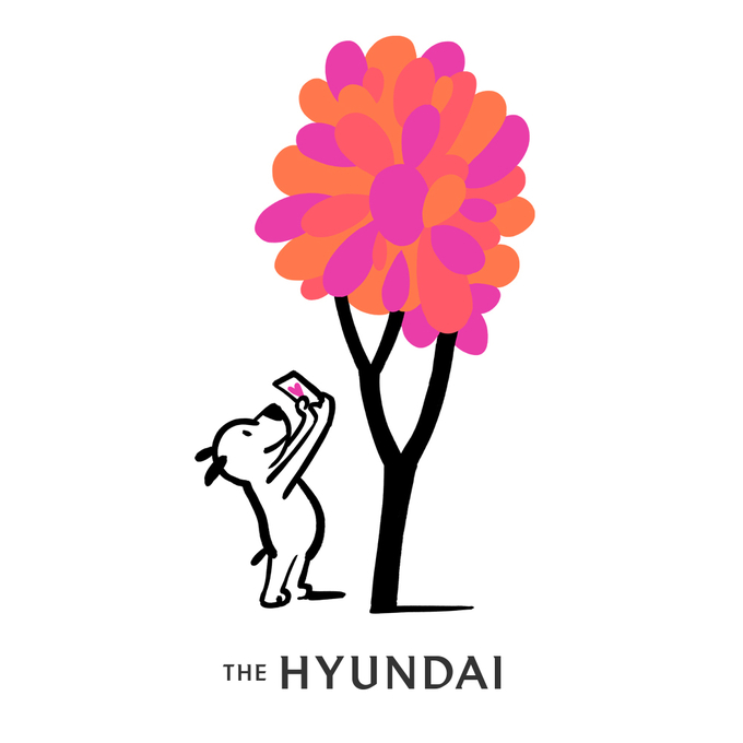 현대백화점의 첫 자체 캐릭터 흰디. Image @ 현대백화점