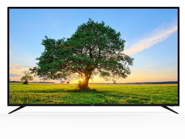 대우전자가 대형 TV 시장에 출사표를 던졌다. 사진은 새로 출시된 클라쎄 UHD TV 75인치 WTUN75C1SKK 모델. Image @ 대우전자