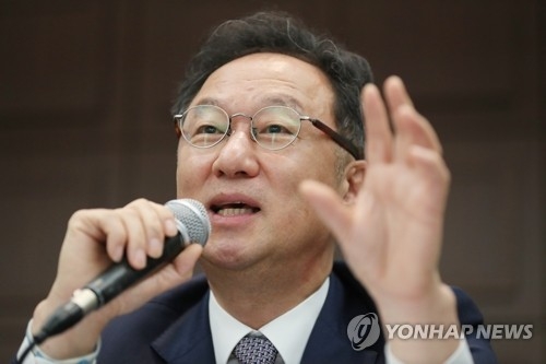 이우석 코오롱생명과학 대표. Photo ⓒ 연합뉴스