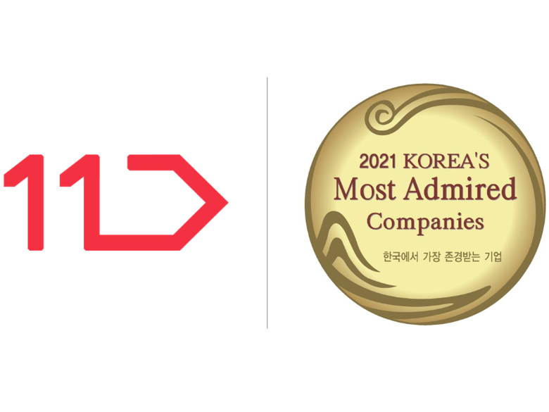11번가(사장 이상호)는 한국능률협회컨설팅(KMAC) 주관 ‘한국에서 가장 존경받는 기업’ 조사에서 6년 연속 오픈마켓 부문 1위에 선정됐다고 26일 밝혔습니다. 사진 | 11번가