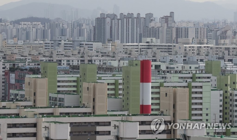 서울 노원구 일대의 아파트 단지 모습. 사진ㅣ연합뉴스