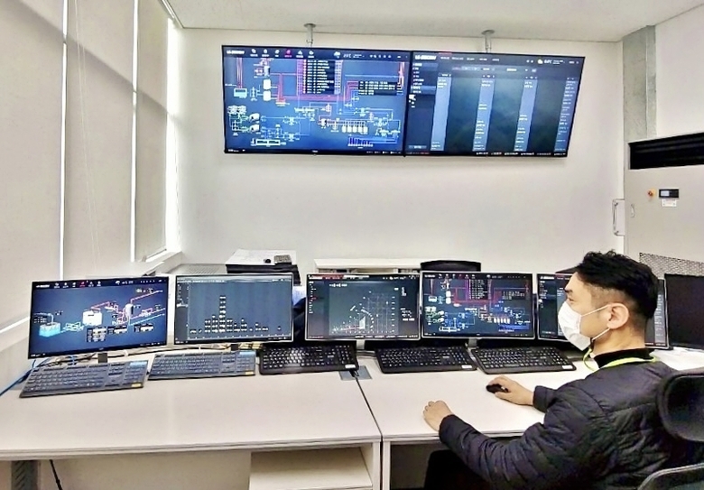 풀무원기술원은 건물에너지관리시스템(BEMS)으로 에너지를 효율적으로 관리하고 있습니다. 사진ㅣ풀무원