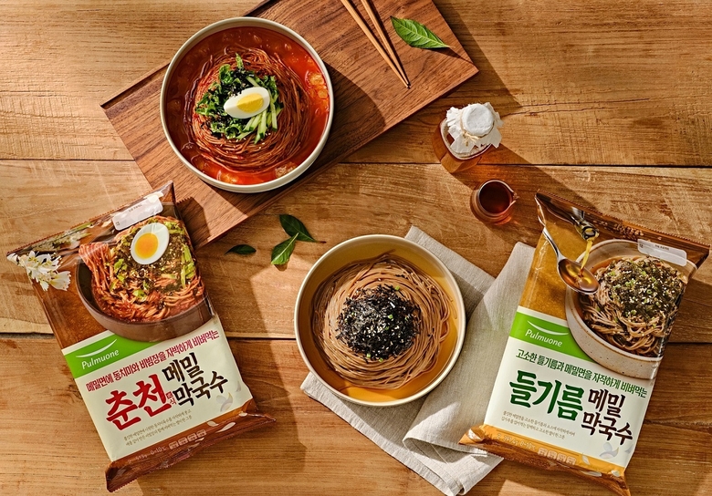 풀무원 메밀 막국수 신제품 2종. 사진ㅣ풀무원