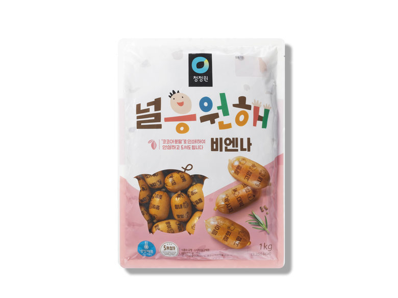 대상 청정원이 학교 급식 납품용 육가공 신제품 ‘널 응원해’ 소시지 2종을 출시했다고 30일 밝혔습니다. 사진ㅣ청정원