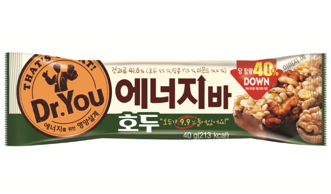 오리온이 ‘에너지바 호두’를 출시한다고 8일 밝혔습니다. 사진ㅣ오리온
