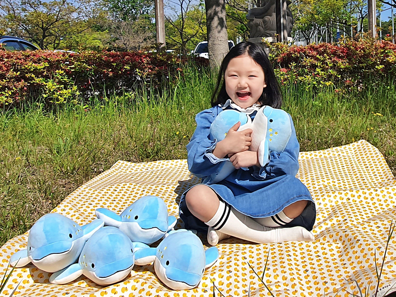 해양환경 보호하는 사회적기업 우시산의 상괭이 인형. 사진ㅣSK이노베이션