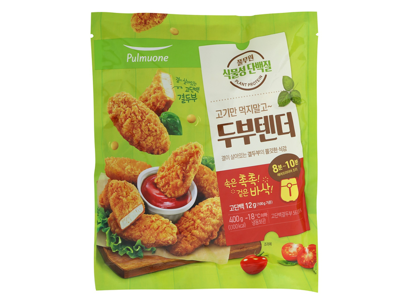 풀무원식품(대표 김진홍)은 고단백 결두부로 고기 식감을 구현한 첫 ‘식물성 고기’ 제품인 ‘두부텐더’를 출시했다고 26일 밝혔습니다. 이미지ㅣ풀무원식품