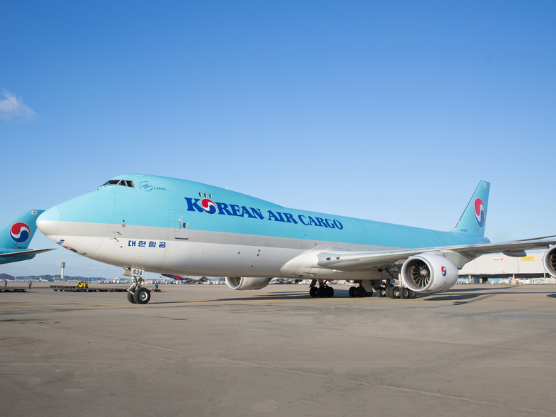 대한항공 B747-8F 화물기. 사진ㅣ대한항공