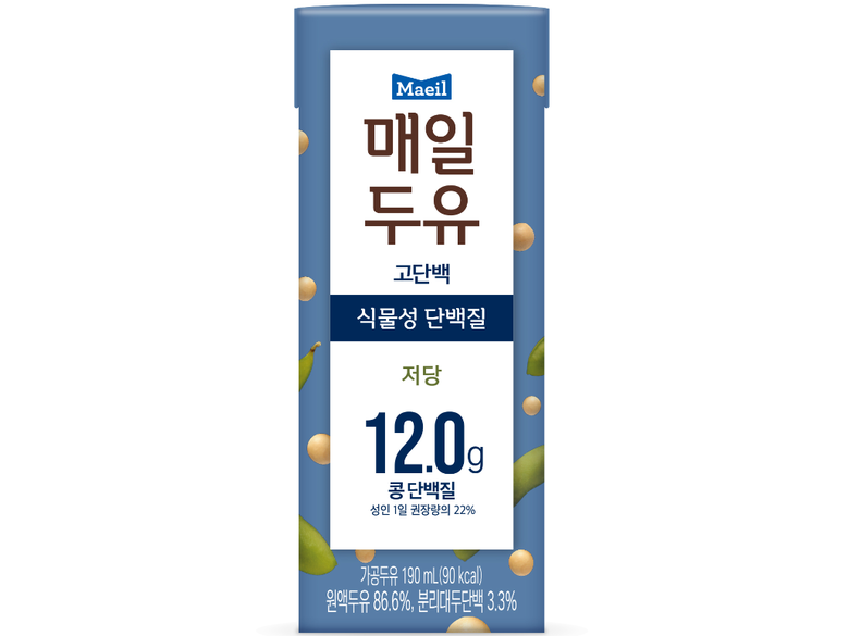 매일유업의 대표 두유 브랜드 매일두유가 단백질 함량을 강화한 ‘매일두유 고단백’을 새롭게 출시한다고 3일 밝혔습니다. 이미지ㅣ매일유업