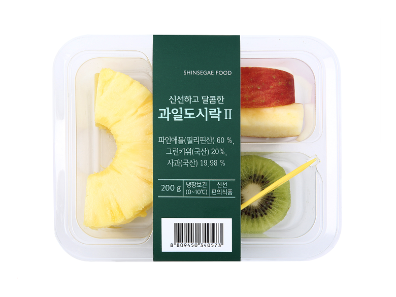 소포장 과일도시락. 이미지ㅣ신세계푸드