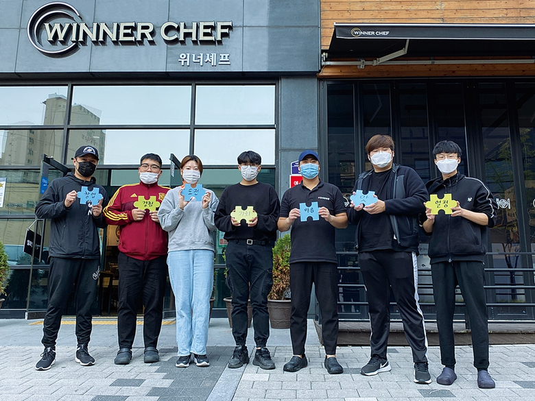 오뚜기는 외식창업 인큐베이팅 프로젝트 ‘위너셰프’에 주방·홀·식기 등을 갖춘 사업장을 무상으로 대여해주고 있습니다. 사진ㅣ오뚜기