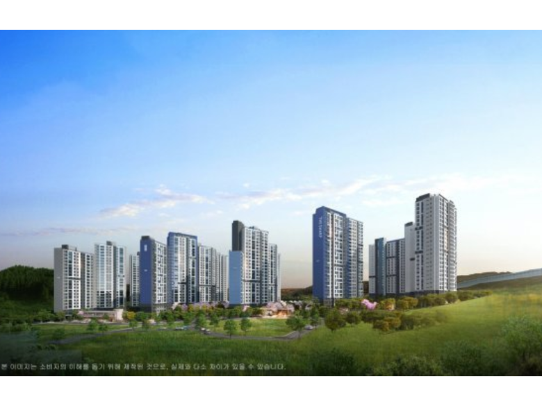 포스코건설 ‘더샵 거제디클리브’ 투시도. 이미지ㅣ포스코건설