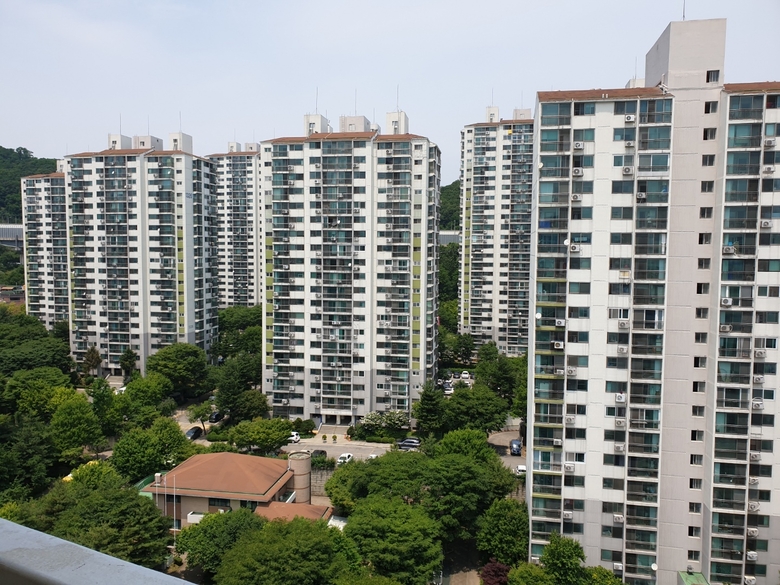 산본 개나리 주공 13단지 전경. 사진ㅣ쌍용건설