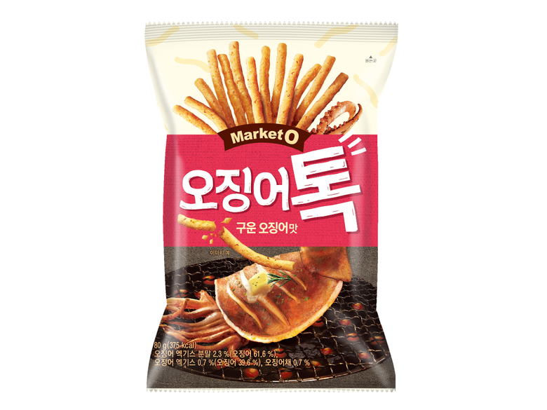 오리온 마켓오 오징어톡. 이미지ㅣ오리온