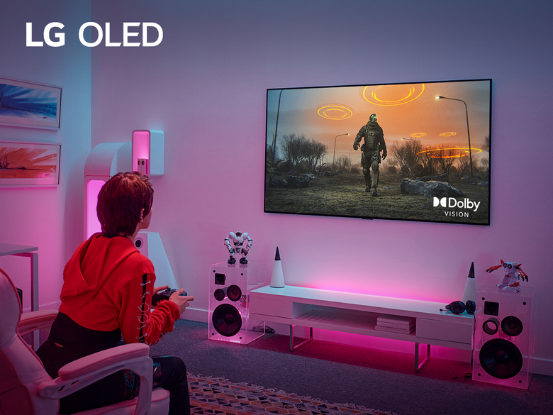 LG 올레드 TV가 업계 최초로 4K(3840x2160) 해상도 120Hz 주사율에서도 차세대 게이밍 특화 그래픽 기능인 돌비비전 게이밍(DolbyVision Gaming)을 지원합니다. 사진ㅣLG전자