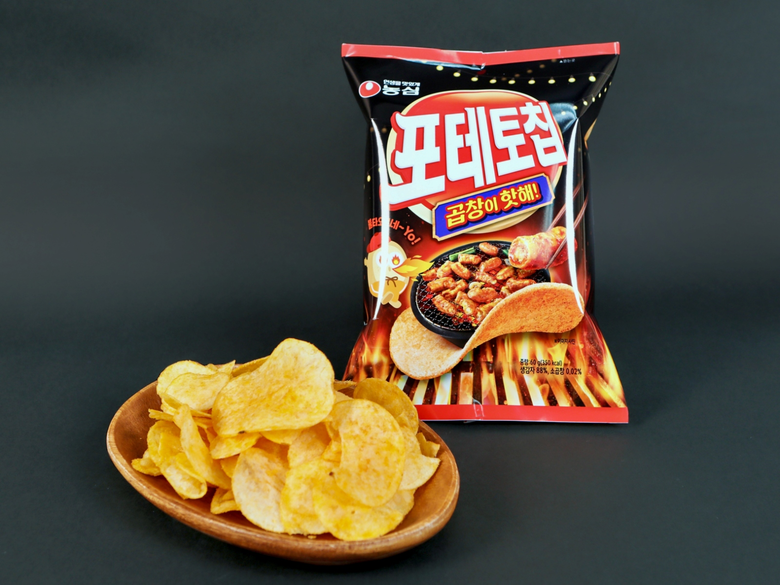 농심 포테토칩 곱창이 핫해. 사진ㅣ농심