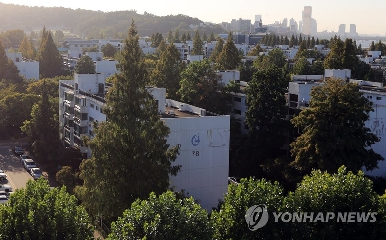 서울시 서초구에 위치한 반포 주공1단지. 사진ㅣ연합뉴스