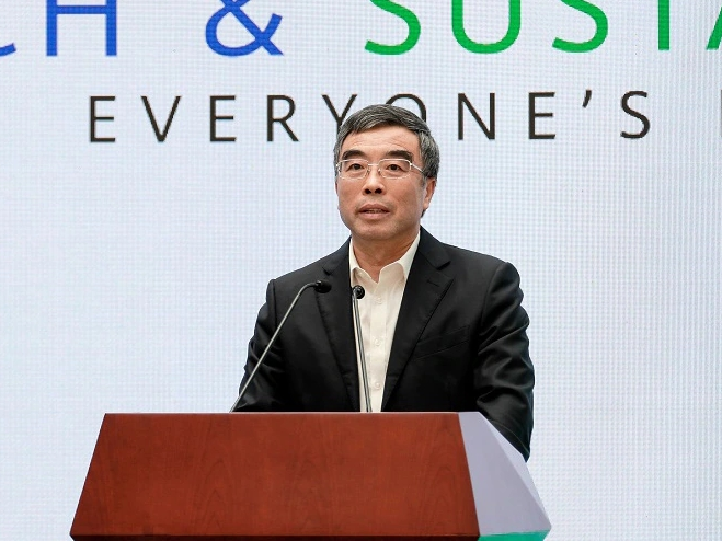 량화 화웨이 회장. 사진ㅣ화웨이
