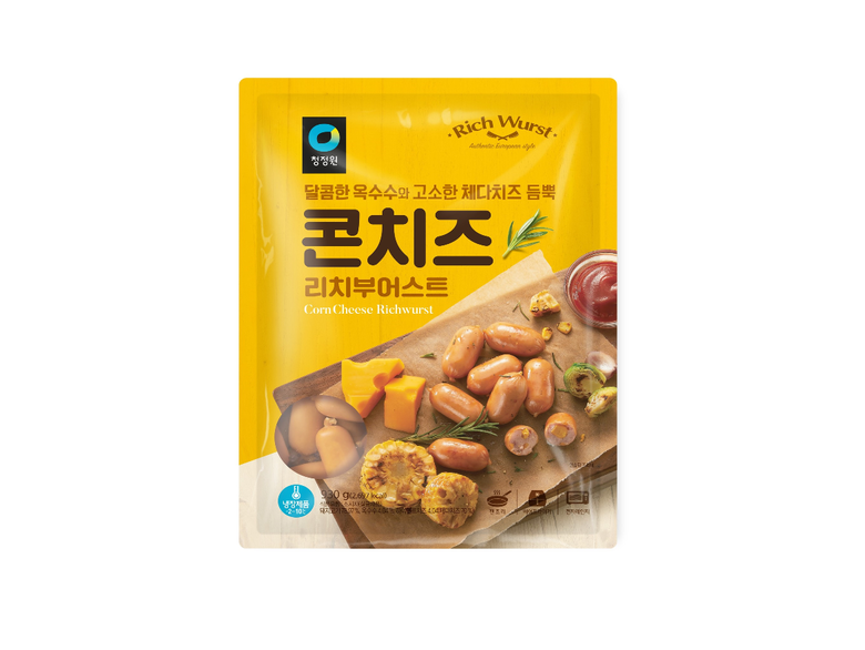 대상 청정원, '콘치즈 리치부어스트'. 이미지ㅣ대상