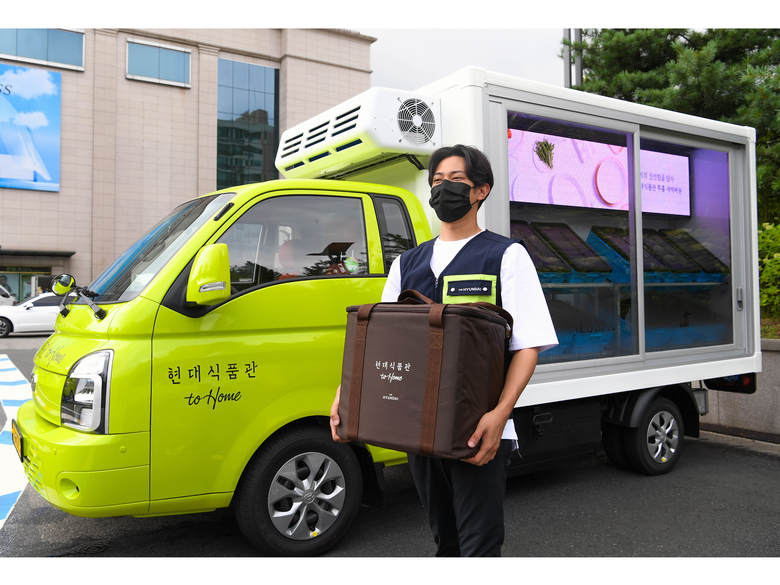 ‘도심형 딜리버리’ 시범 운영. 사진ㅣ현대자동차