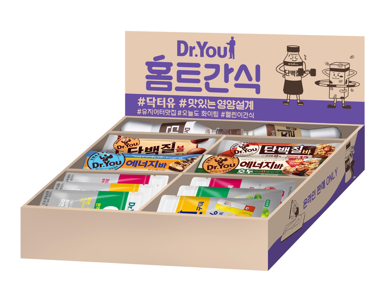 오리온 닥터유 홈트간식. 이미지ㅣ오리온