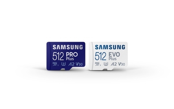 삼성전자의 마이크로 SD카드 신제품 '프로 플러스(PRO PLUS)', '에보 플러스(EVO PLUS)' 사진│삼성전자