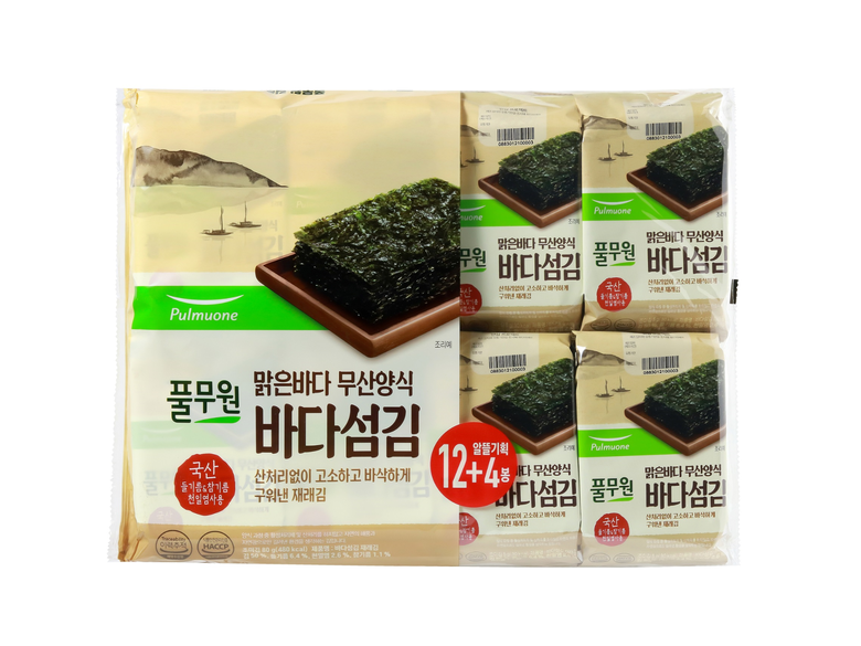 풀무원의 친환경 김 제품 '바다섬김'. 사진ㅣ풀무원