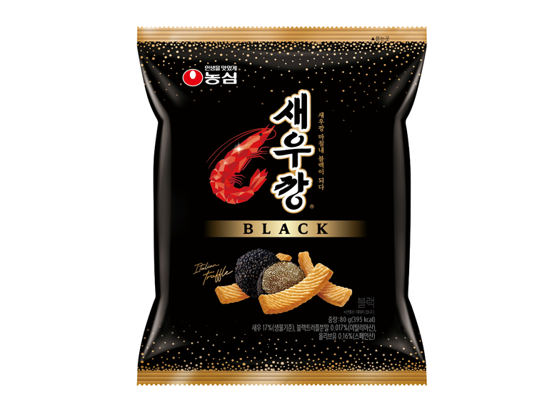 농심의 새우깡 블랙. 사진ㅣ농심