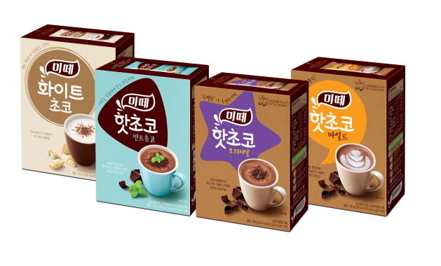 미떼 핫초코 시리즈. 사진│동서식품