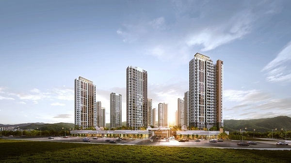 ‘제일풍경채 검단 1차’ 투시도. 사진ㅣ제일건설 제공