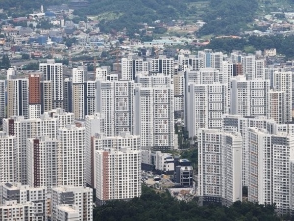 경기 하남 감일지구 아파트 단지 전경. 사진ㅣ연합뉴스